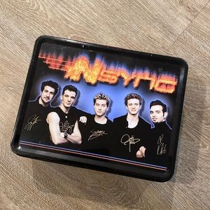 Vintage N*Sync metal lunchbox